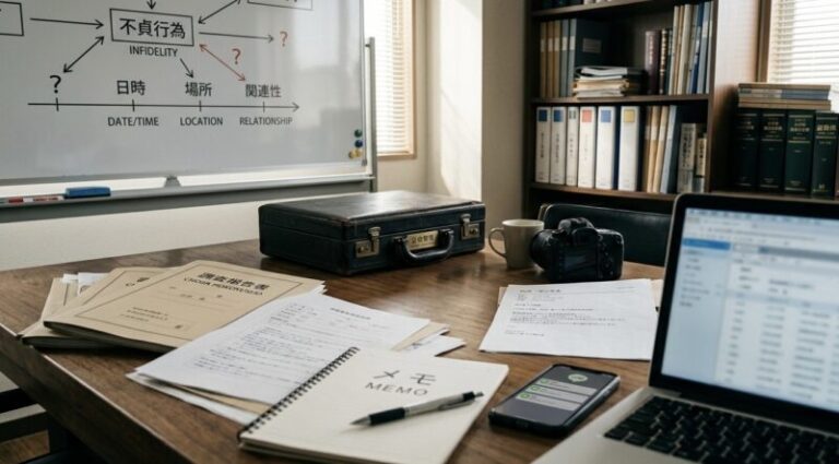 北海道で浮気の証拠として弱くなりやすい資料｜LINE・レシート・写真